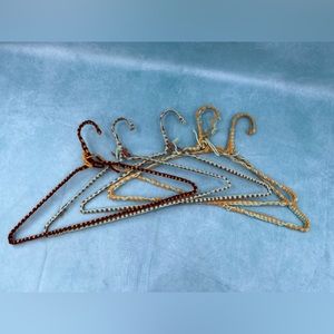 Vintage wrapped hangers